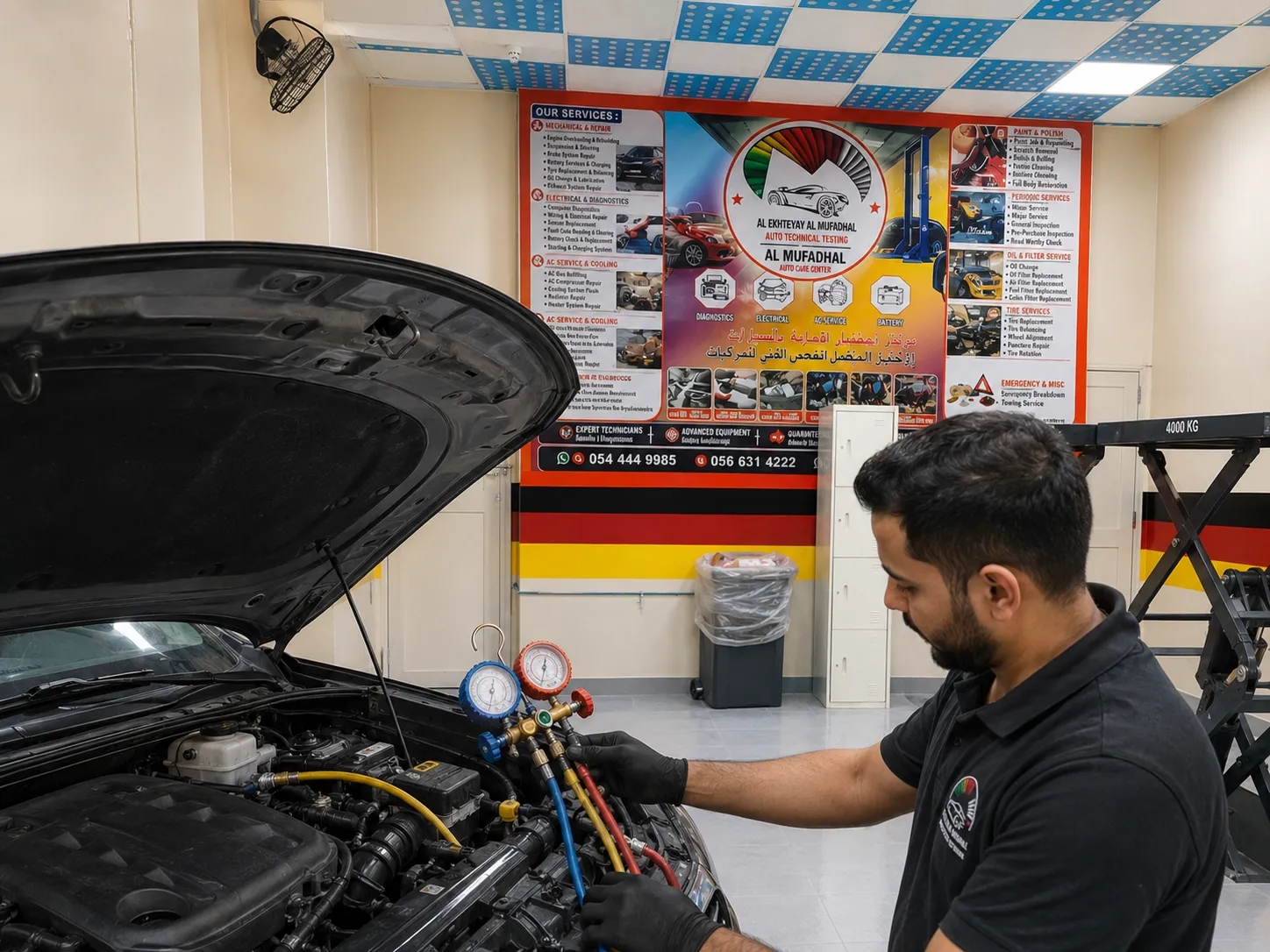 Vehicle AC testing