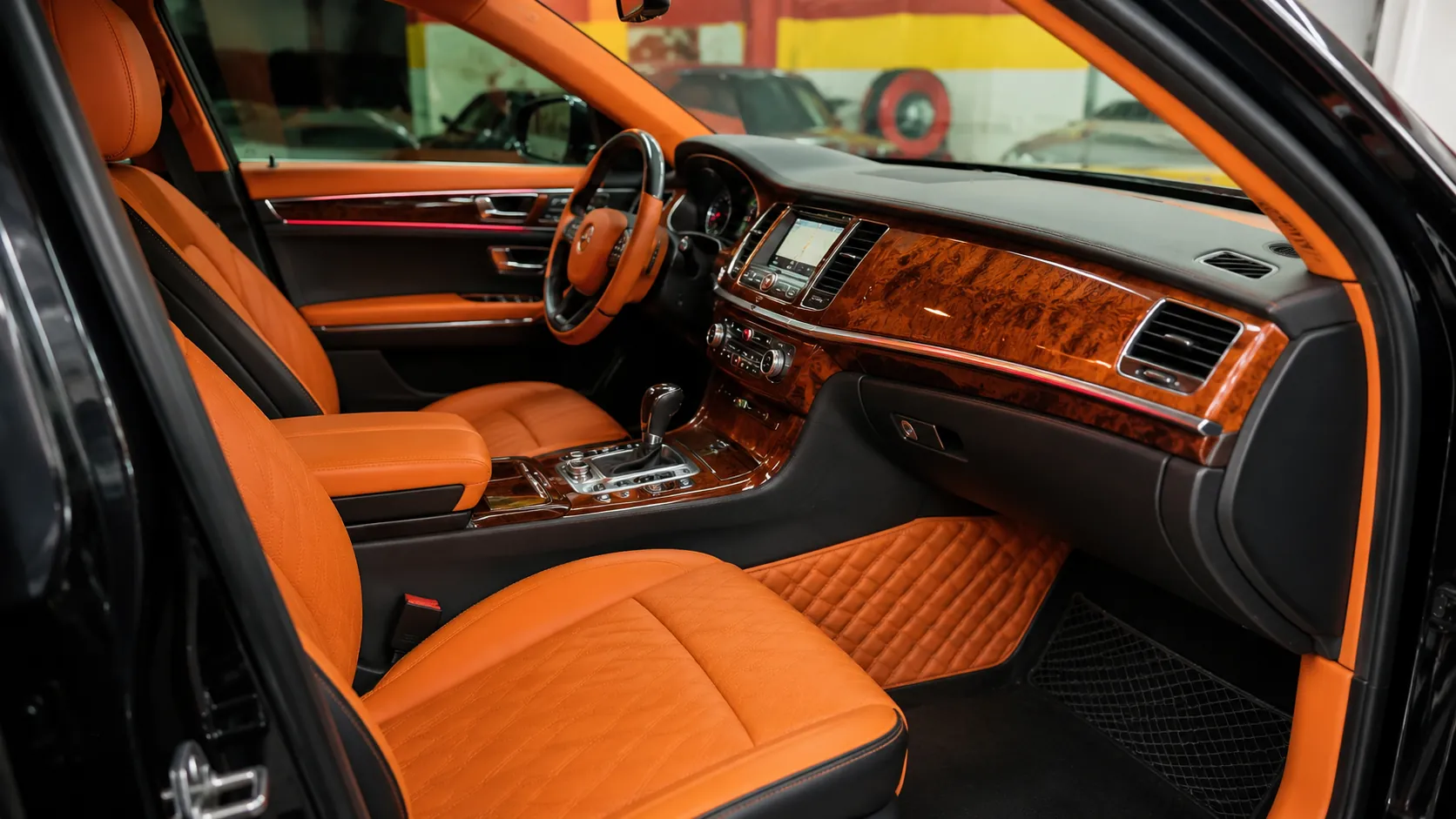 Custom car upholstery and interior